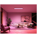 Philips HUE White & Color Ambiance Rechteckige Panelleuchte Surimu, LED-Leuchte weiß, 30 x 120 cm