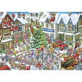 Ravensburger Puzzle Ray Nicholson: Wimmelbild Weihnachten 1000 Teile