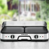 Rommelsbacher Elektrogrill BBQ 2025 schwarz/edelstahl, 2.000 Watt