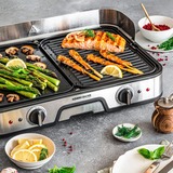 Rommelsbacher Elektrogrill BBQ 2025 schwarz/edelstahl, 2.000 Watt