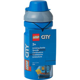 Room Copenhagen LEGO Trinkflasche City  blau/silber, 0,39 Liter