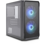 Silentware Air 10, Tower-Gehäuse schwarz, Tempered Glass