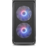 Silentware Air 10, Tower-Gehäuse schwarz, Tempered Glass
