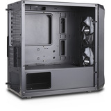 Silentware Air 10, Tower-Gehäuse schwarz, Tempered Glass