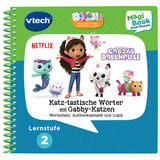 VTech MagiBook Lernstufe 2 - Gabby's Dollhouse inkl. Story'Friend Lernfigur, Lernbuch 