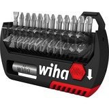 Wiha Bit-Satz FlipSelector Standard, PH / PZ / TX schwarz/rot, 15-teilig, mit Gürtelclip