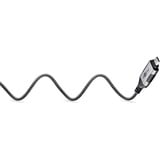 goobay Ethernet-Adapterkabel USB-C 3.2 Gen2 > RJ-45, Slim schwarz/grau, 10 Meter
