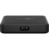 goobay USB-C Multiport-Tischladegerät, PD, GaN, 100 Watt schwarz, 2x USB-C, 2x USB-A, Power Delivery, QuickCharge 3.0