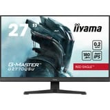 iiyama G-Master G2770QSU-B6 Red Eagle, Gaming-Monitor 68.6 cm (27 Zoll), schwarz (matt), WQHD, Fast IPS, USB-Hub, 180Hz Panel