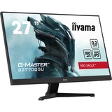 iiyama G-Master G2770QSU-B6 Red Eagle, Gaming-Monitor 68.6 cm (27 Zoll), schwarz (matt), WQHD, Fast IPS, USB-Hub, 180Hz Panel
