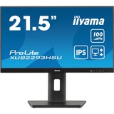 iiyama ProLite XUB2293HSU-B6, LED-Monitor 55 cm (21 Zoll), schwarz (matt), FullHD, IPS, AMD Free-Sync, 100Hz Panel