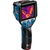 Bosch Akku-Wärmebildkamera GTC 600 C Professional, 12Volt, Thermodetektor blau/schwarz, ohne Akku und Ladegerät, L-BOXX