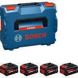 Bosch Expert Akku EXBA18V-55 Professional, 4 Stück schwarz, L-BOXX, AMPShare Alliance