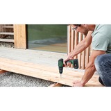 Bosch Heimwerken & Garten Akku-Schlagbohrschrauber UniversalImpact 18V-60 grün/schwarz, 2x Li-Ionen Akku 2,0Ah, Koffer, POWER FOR ALL ALLIANCE
