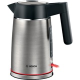 Bosch Wasserkocher MyMoment TWK6M480 edelstahl/schwarz, 2.400 Watt, 1,7 Liter