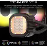 Corsair NAUTILUS 240 RS ARGB Generalüberholt, Wasserkühlung schwarz