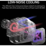 Corsair NAUTILUS 240 RS ARGB Generalüberholt, Wasserkühlung schwarz