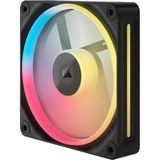 Corsair iCUE LINK LX120-R RGB Reverse, Gehäuselüfter schwarz, 120 mm