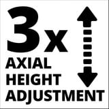 EINHELL Akku-Rasenmäher GE-CM 18/30 Li - Solo rot/schwarz, ohne Akku und Ladegerät