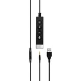 EPOS | Sennheiser IMPACT SC 635 USB, Headset schwarz/silber, Mono