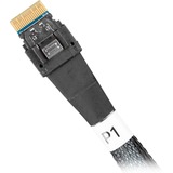 Icy Dock Kabel SlimSAS x8 SFF-8654 > 2x SlimSAS x4 SFF-8654 schwarz, 50cm