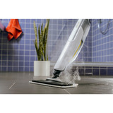Kärcher Dampfreiniger SC 2 Upright EasyFix weiß, 1.600 Watt, mit Bodenreinigungsset EasyFix