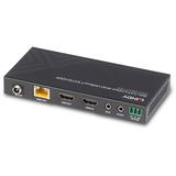 Lindy HDMI 4K60 HDBaseT Extender, HDMI Verlängerung schwarz, 150m, Cat.6