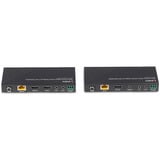 Lindy HDMI 4K60 HDBaseT Extender, HDMI Verlängerung schwarz, 150m, Cat.6