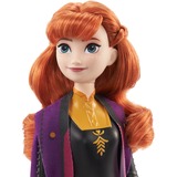 Mattel Disney Die Eiskönigin Anna-Modepuppe mit Accessoires 