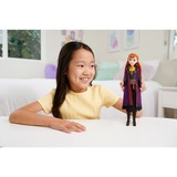 Mattel Disney Die Eiskönigin Anna-Modepuppe mit Accessoires 
