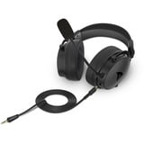 Sharkoon Skiller SGH40W, Gaming-Headset schwarz, USB-A-Dongle, 3,5 mm Klinke