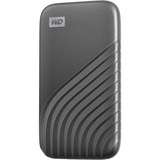 WD My Passport SSD 4 TB, Externe SSD grau, USB-C 3.2 Gen 2 (10 Gbit/s)