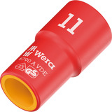 Wera 8790 A VDE Zyklop-Steckschlüsseleinsatz, 4,5 mm, 1/4" rot/gelb, isoliert bis 1.000 Volt