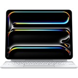 Apple Magic Keyboard für 13" iPad Pro (M4), Tastatur weiß, UK-Layout, Scherenmechanik