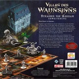 Asmodee Villen des Wahnsinns - Die Straßen von Arkham, Brettspiel Erweiterung, 2. Edition