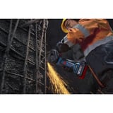 Bosch Akku-Winkelschleifer GWX 18V-11PS Professional solo, 18Volt blau/schwarz, ohne Akku und Ladegerät, X-LOCK-Klicksystem, Zusatzhandgriff 