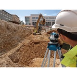 Bosch Professional Optisches Nivelliergerät GOL 20 D Professional blau, Koffer, Maßeinheit 360 Grad