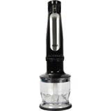 Braun MultiQuick 9 Stabmixer MQ 9147X edelstahl/schwarz, 1.200 Watt, mit 2 Zerkleinerern, Kartoffelstampfer, Schneebesen