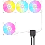 Corsair iCUE LINK RX120 RGB, Gehäuselüfter weiß, 120 mm