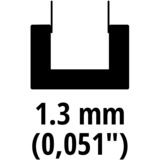 EINHELL Ersatz-Sägeschwert 4500363, für Benzin-Multifunktionswerkzeug GC-MM 52 I AS 25cm, 1,3mm