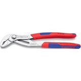 KNIPEX Cobra Rohr- / Wasserpumpen-Zange 87 05 250 rot/blau, Länge 250mm, für Rohre bis 2"