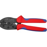 KNIPEX PreciForce Crimpzange 97 52 34 SB rot/blau, Crimpen 0,1 - 2,5mm²