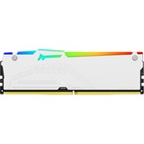 Kingston FURY DIMM 32 GB DDR5-6000  , Arbeitsspeicher weiß, KF560C36BWEA-32, FURY Beast RGB, AMD EXPO