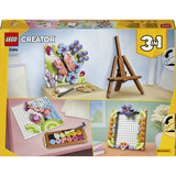 LEGO 31390 Creator 3-in-1 Deko-Blumengemälde, Konstruktionsspielzeug 