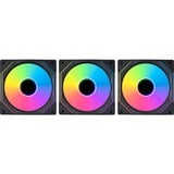 Lian Li UNI FAN SL-INF 120 RGB, Gehäuselüfter schwarz, Dreierpack, 120 mm