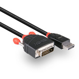 Lindy DisplayPort an DVI Adapterkabel schwarz, 2m