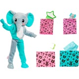 Mattel Barbie Cutie Reveal Dschungel Serie - Elefant, Puppe 