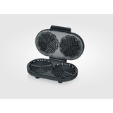 Severin Doppel-Waffeleisen Black Line WA2118 schwarz, 1.200 Watt