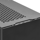 SilverStone  SST-SG15B , Tower-Gehäuse schwarz, SUGO 15