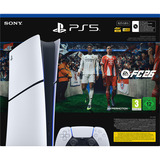 Sony PlayStation 5 Slim Digital Edition E-Chassis inkl. FC26, Spielkonsole weiß/schwarz